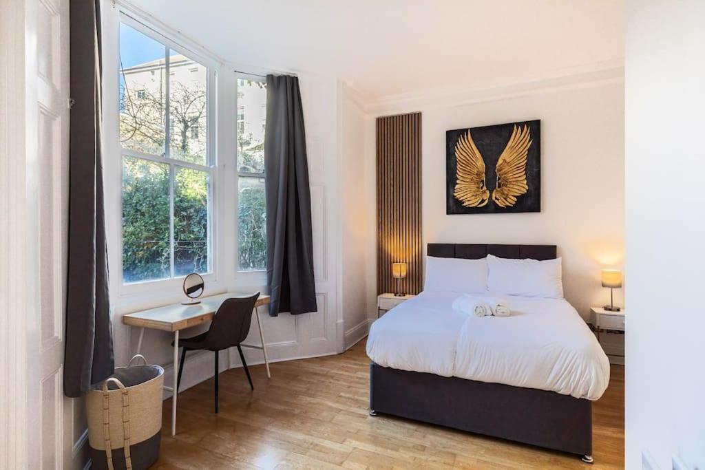 Victorian Flat Close To Station With Large Garden Apartment Brighton Bagian luar foto